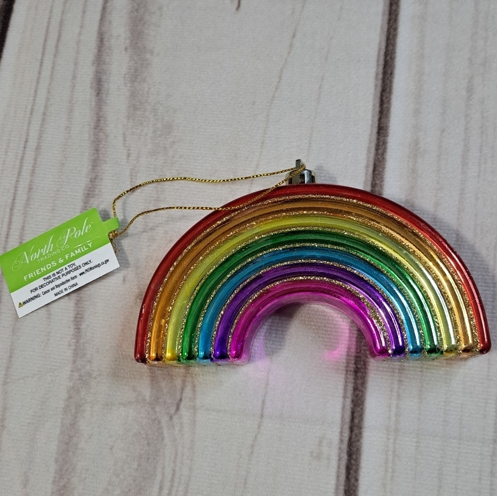 Rainbow Christmas Ornament